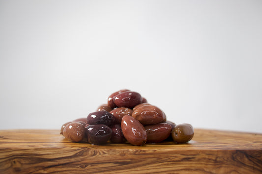 OLIVES KALAMATA NOIRES SALÉES / SALTED BLACK KALAMATA OLIVES