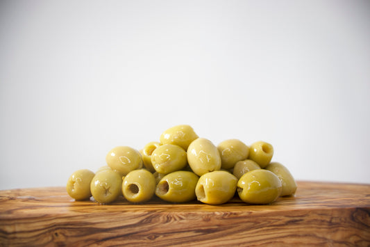 OLIVES VERTES DÉNOYAUTÉES NATURES / PLAIN PITTED GREEN OLIVES