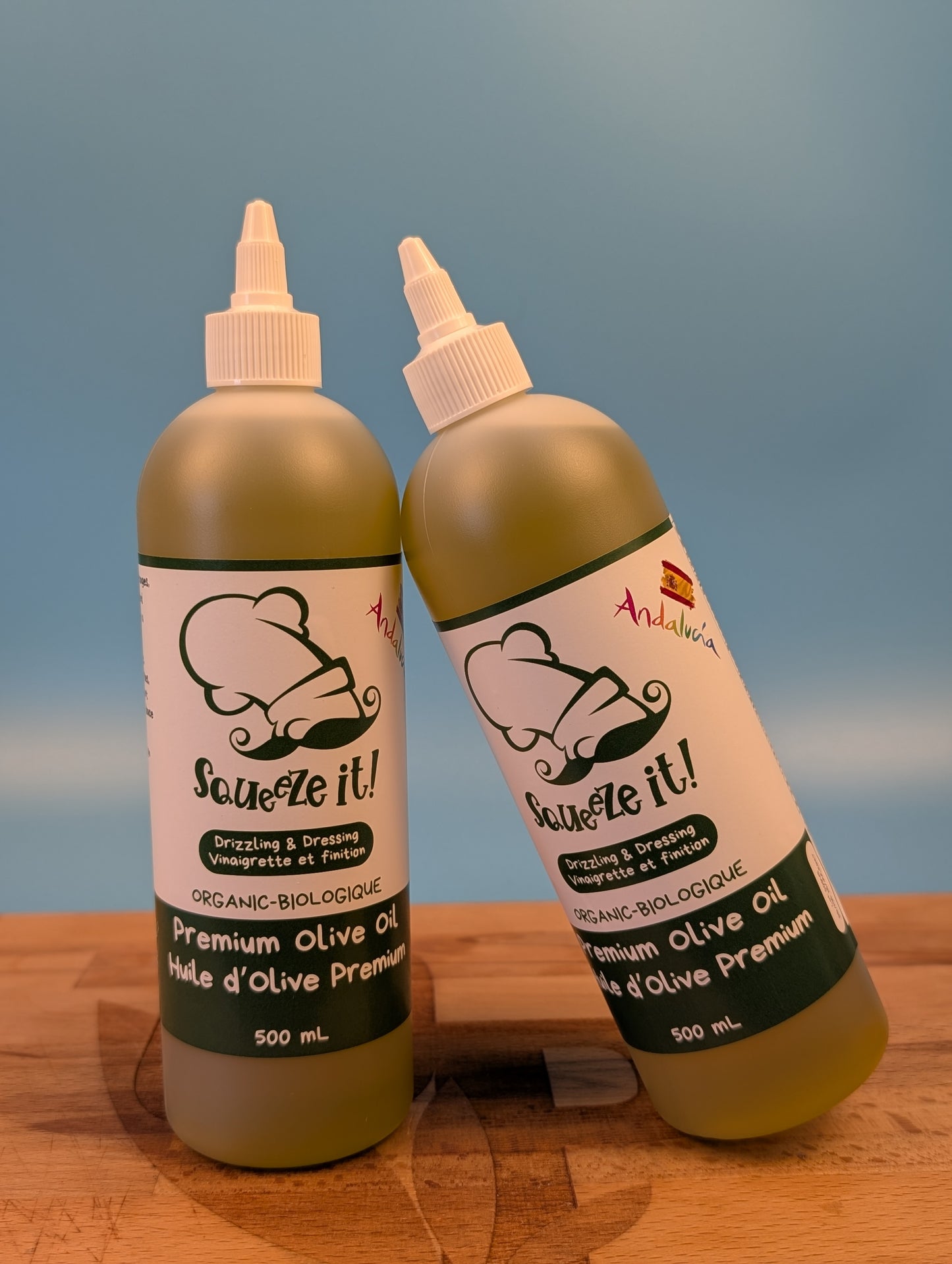 Squeeze-It Huile d'olive biologique 6X500ml