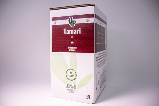 Tamari biologique sans gluten 3L / Organic Tamari sauce gluten free 3L