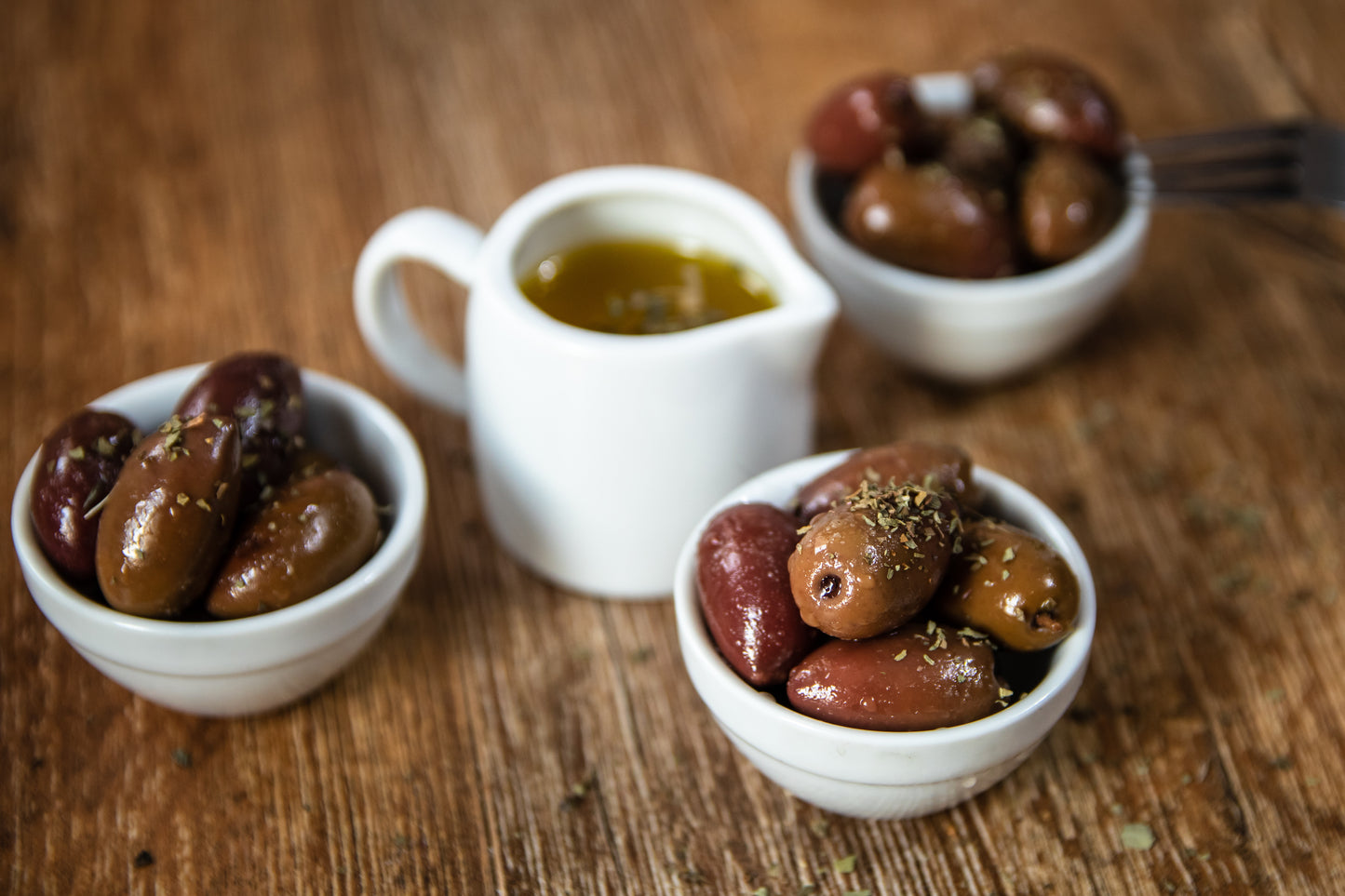 OLIVES KALAMATA NOIRES AUX HERBES ITALIENNES / BLACK KALAMATA OLIVES WITH ITALIAN HERBS