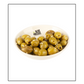 OLIVES VERTES MARINÉES DÉNOYAUTÉES À L'AIL / OLIVE PRESSÉE PITTED MARINATED GREEN OLIVES WITH GARLIC